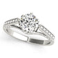 ENGAGEMENT RINGS SINGLE ROW PRONG