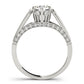 ENGAGEMENT RINGS SINGLE ROW PRONG
