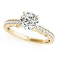 Vintage-Inspired Prong In Channel Engagement Ring