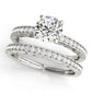Vintage-Inspired Prong In Channel Engagement Ring