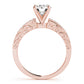 Vintage-Inspired Prong In Channel Engagement Ring