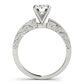 Vintage-Inspired Prong In Channel Engagement Ring