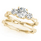 3-Stone Round Engagement Ring