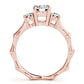 3-Stone Round Engagement Ring