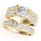Multirow Cathedral Engagement Ring