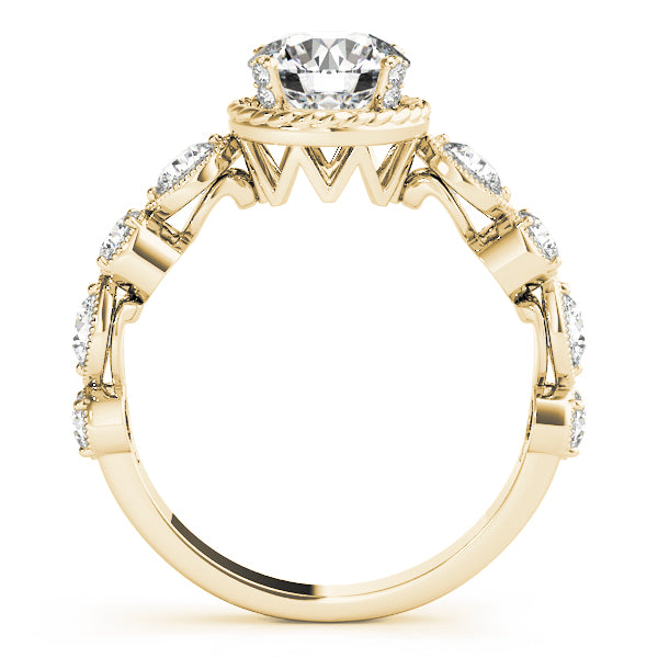 ENGAGEMENT RINGS CLUSTER SIDES