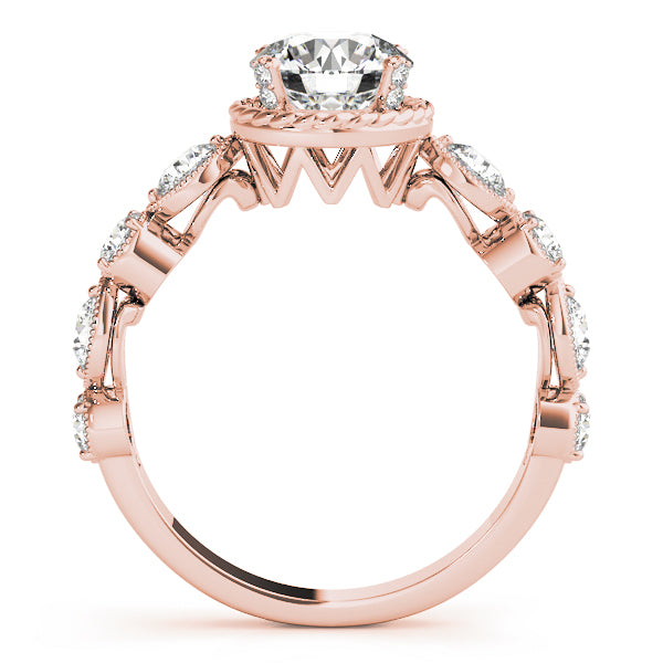 ENGAGEMENT RINGS CLUSTER SIDES