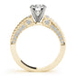 Channel Set Single Row Engagement Ring