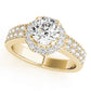 ENGAGEMENT RINGS HALO ROUND