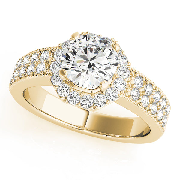 ENGAGEMENT RINGS HALO ROUND