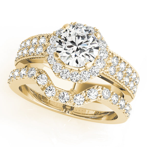 ENGAGEMENT RINGS HALO ROUND