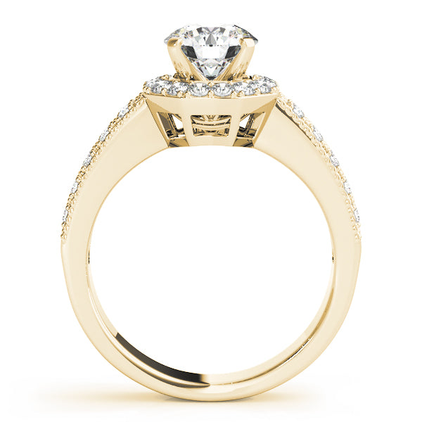 ENGAGEMENT RINGS HALO ROUND