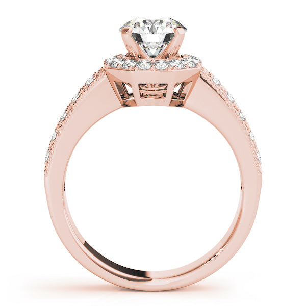 ENGAGEMENT RINGS HALO ROUND