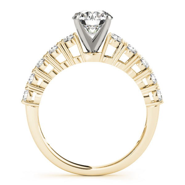 ENGAGEMENT RINGS SINGLE ROW PRONG