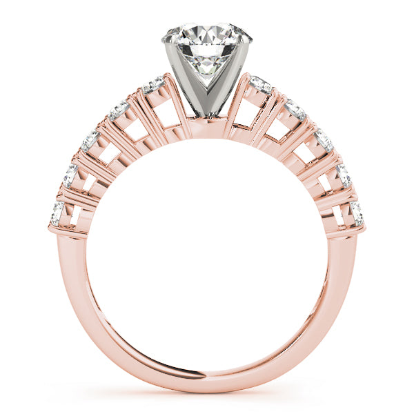 ENGAGEMENT RINGS SINGLE ROW PRONG