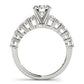 ENGAGEMENT RINGS SINGLE ROW PRONG