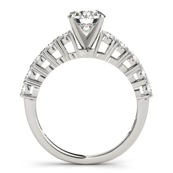 ENGAGEMENT RINGS SINGLE ROW PRONG