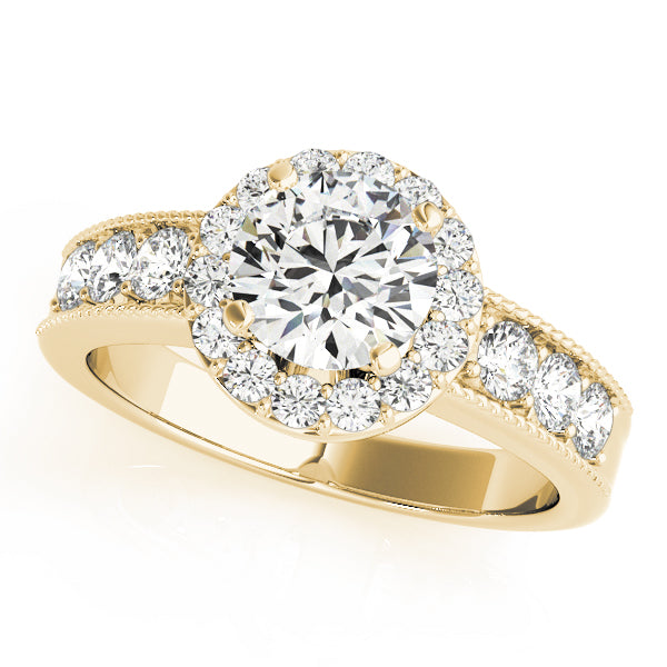 ENGAGEMENT RINGS HALO ROUND