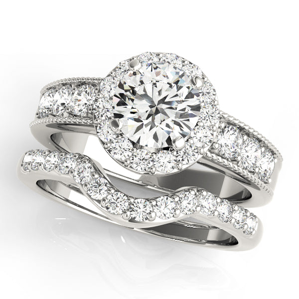 ENGAGEMENT RINGS HALO ROUND