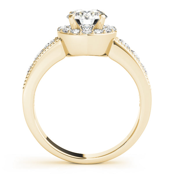 ENGAGEMENT RINGS HALO ROUND