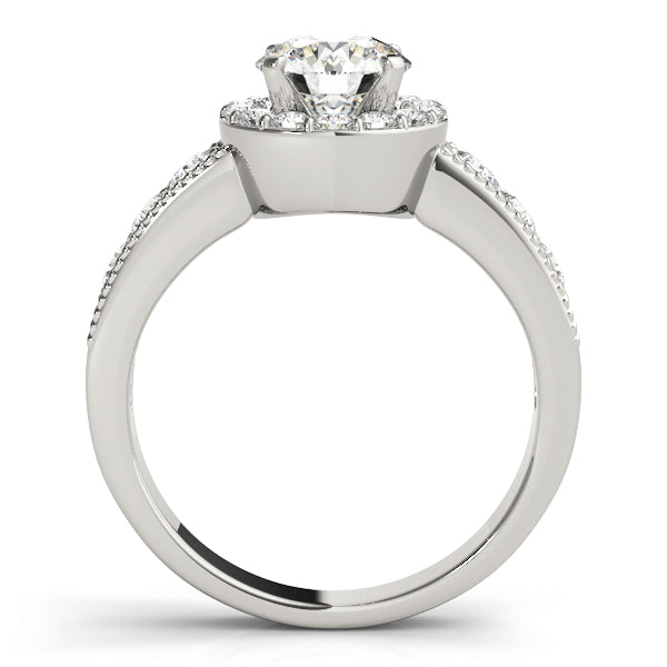 ENGAGEMENT RINGS HALO ROUND