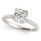 ENGAGEMENT RINGS SINGLE ROW PRONG