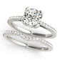 ENGAGEMENT RINGS SINGLE ROW PRONG