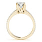 ENGAGEMENT RINGS SINGLE ROW PRONG