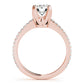 ENGAGEMENT RINGS SINGLE ROW PRONG