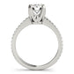 ENGAGEMENT RINGS SINGLE ROW PRONG