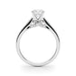 Single Row Trellis Engagement Ring