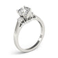 3-Stone Round Engagement Ring