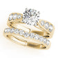 Channel Set Single Row Engagement Ring