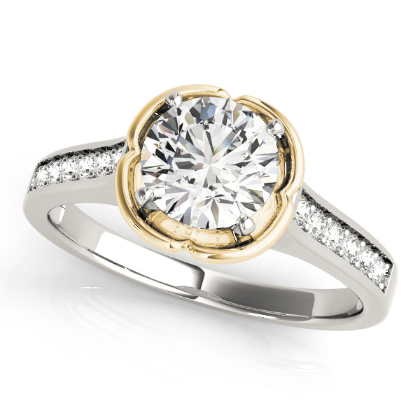 ENGAGEMENT RINGS SINGLE ROW PRONG