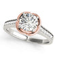 ENGAGEMENT RINGS SINGLE ROW PRONG