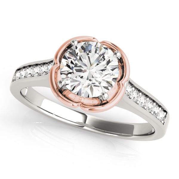 ENGAGEMENT RINGS SINGLE ROW PRONG