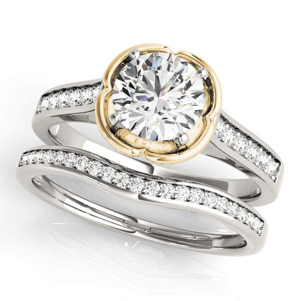 ENGAGEMENT RINGS SINGLE ROW PRONG
