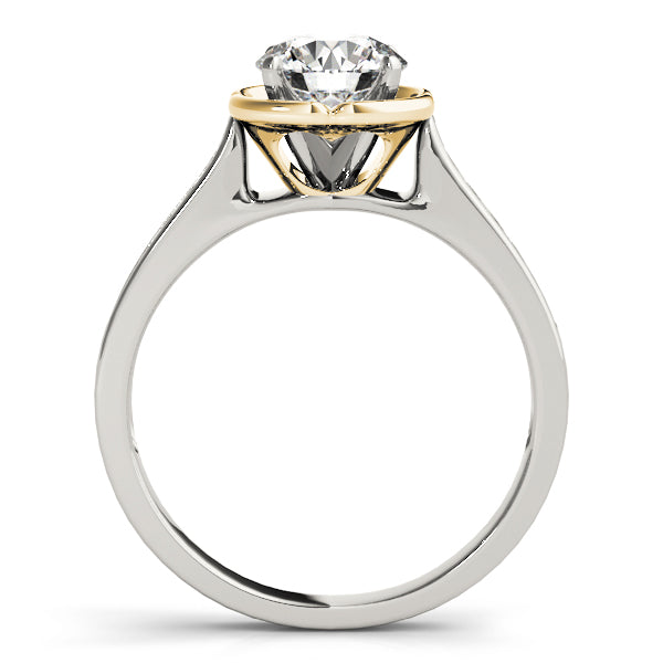 ENGAGEMENT RINGS SINGLE ROW PRONG
