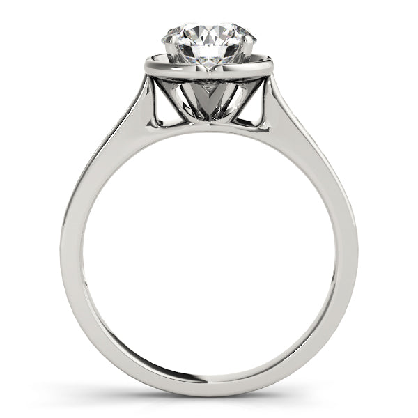 ENGAGEMENT RINGS SINGLE ROW PRONG
