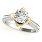 ENGAGEMENT RINGS SINGLE ROW PRONG