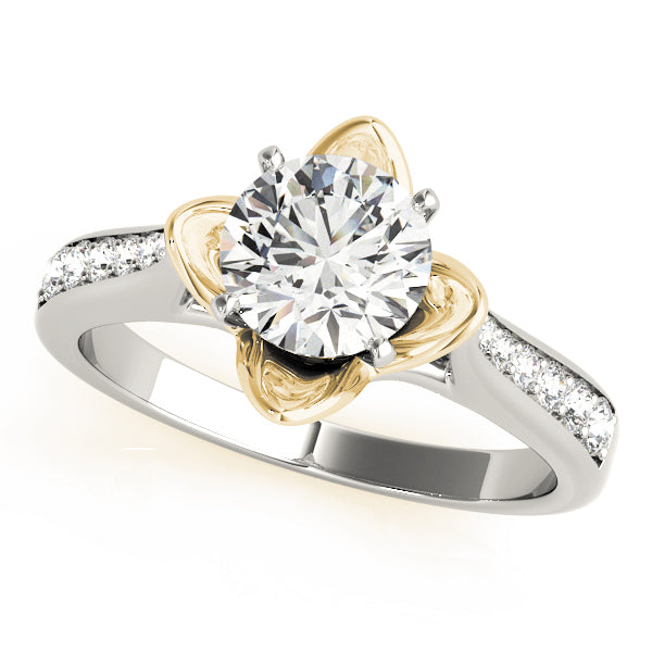 ENGAGEMENT RINGS SINGLE ROW PRONG