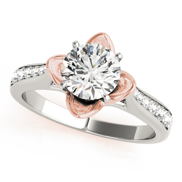 ENGAGEMENT RINGS SINGLE ROW PRONG