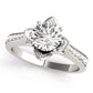 ENGAGEMENT RINGS SINGLE ROW PRONG