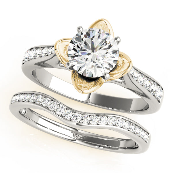 ENGAGEMENT RINGS SINGLE ROW PRONG