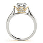 ENGAGEMENT RINGS SINGLE ROW PRONG