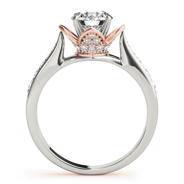 ENGAGEMENT RINGS SINGLE ROW PRONG