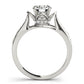 ENGAGEMENT RINGS SINGLE ROW PRONG