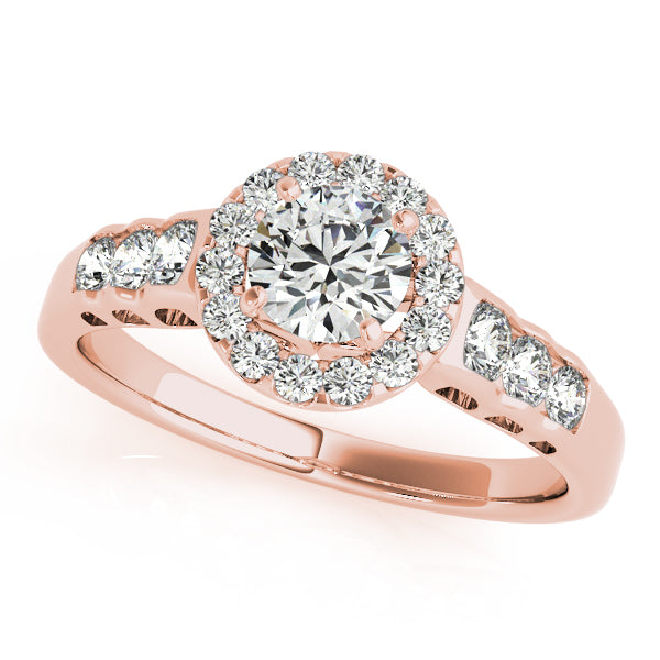 ENGAGEMENT RINGS HALO ROUND