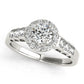 ENGAGEMENT RINGS HALO ROUND