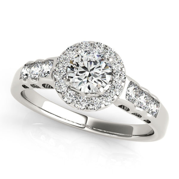 ENGAGEMENT RINGS HALO ROUND